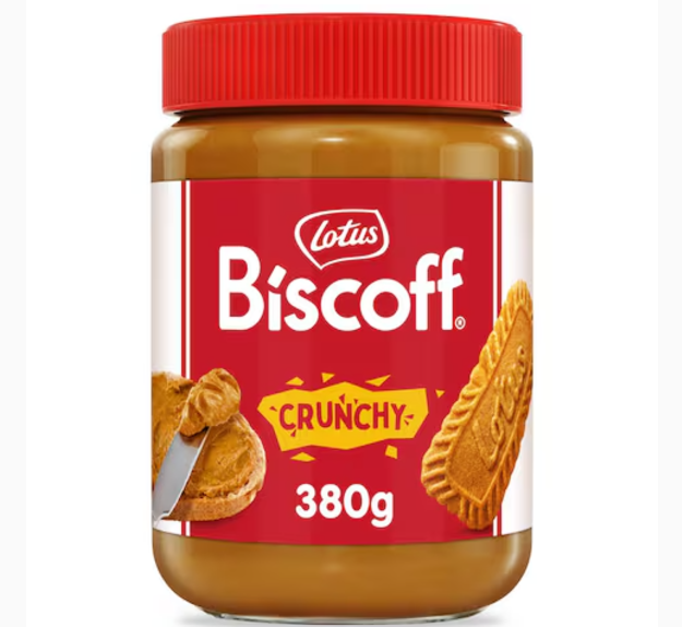 Lotus Biscoff Crunchy Biscuit Spread 380g