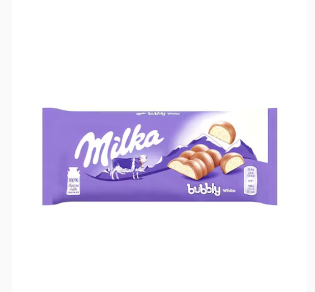 Milka Bubbly White Chocolate 95g