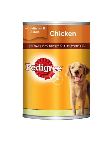 Pedigree Chicken Loaf Wet Dog Food 400g