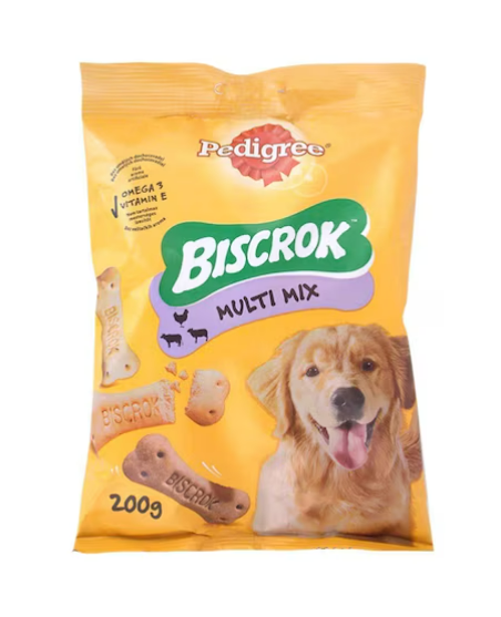 Pedigree Biscrok Gravy Bones Dog Treats 200g