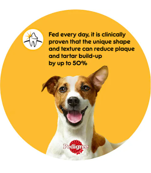 Pedigree Dentastix Treat For Small Breed Dog 110g Pack of 7
