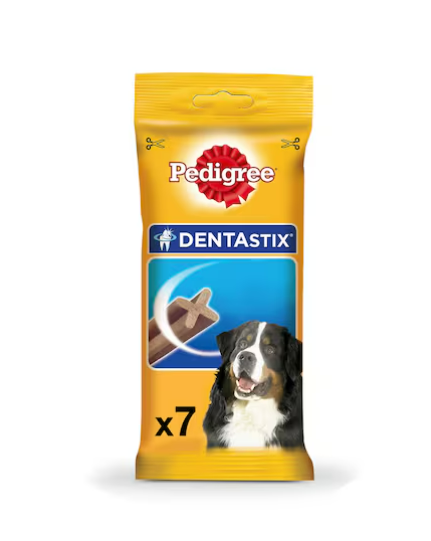 Pedigree Dentastix Large Breed Dog Treats 270g Pack of 7