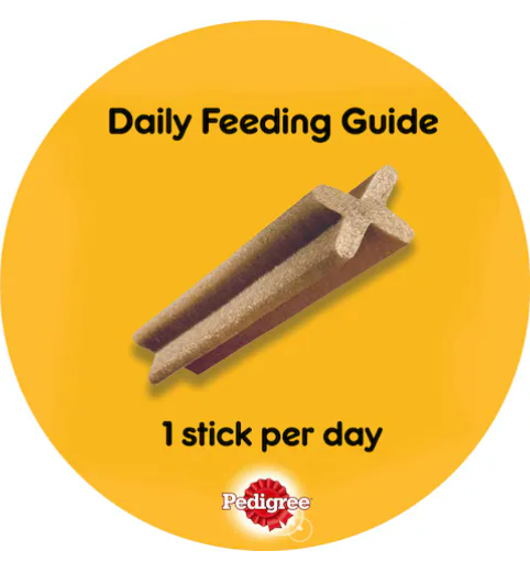 Pedigree Dentastix Large Breed Dog Treats 270g Pack of 7