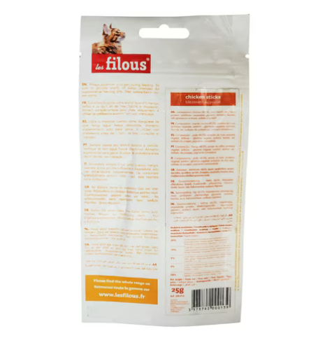 Les Filous Chicken Sticks 25g