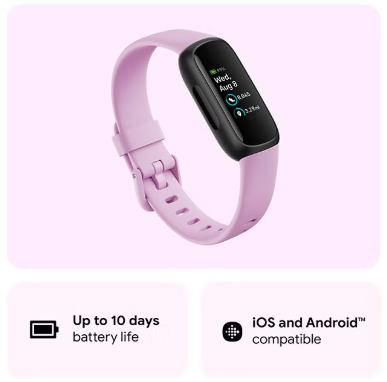 Fitbit Inspire 3 (Lilac Bliss)