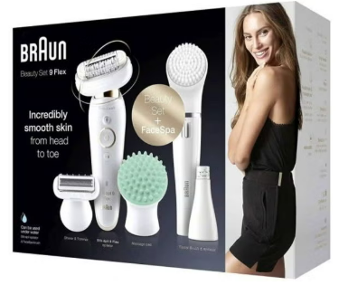Braun Silk Epil 9 Ses9300 Beauty Set Wet & Dry Epilator
