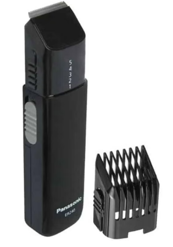 Panasonic Beard And Mustache Trimmer - Black