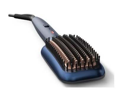 Philips Heated Straightening Brush Blue/Rose Gold