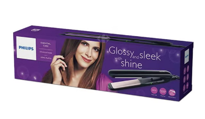 Philips Essential Care Straightener Black/Silver