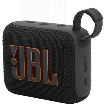 JBL Go4-Portable Waterproof Speaker - Black