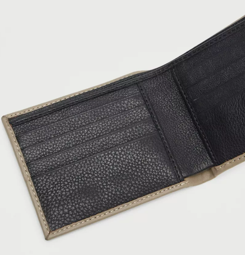 Mens - Splash Leather Bi-Fold Wallet