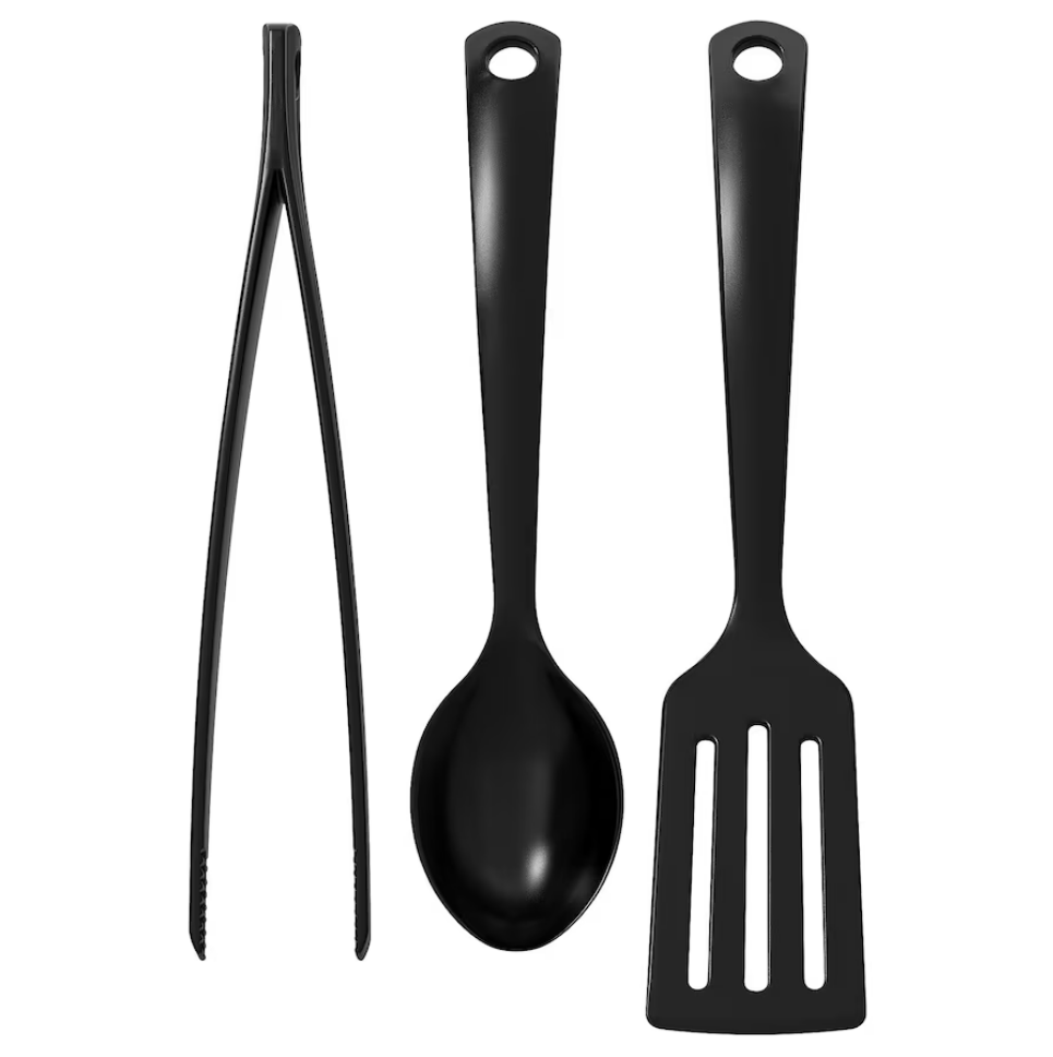 IKEA 3-piece kitchen utensil set - Black