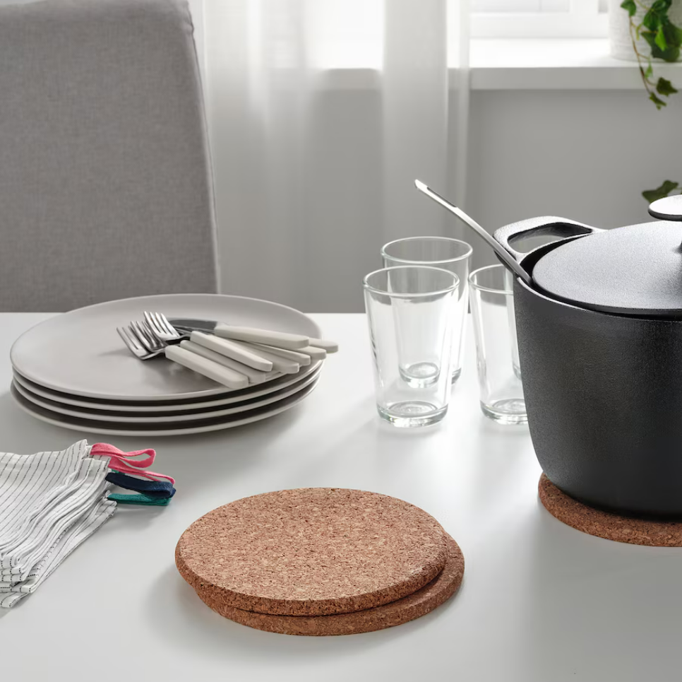 IKEA Cork Pot stand