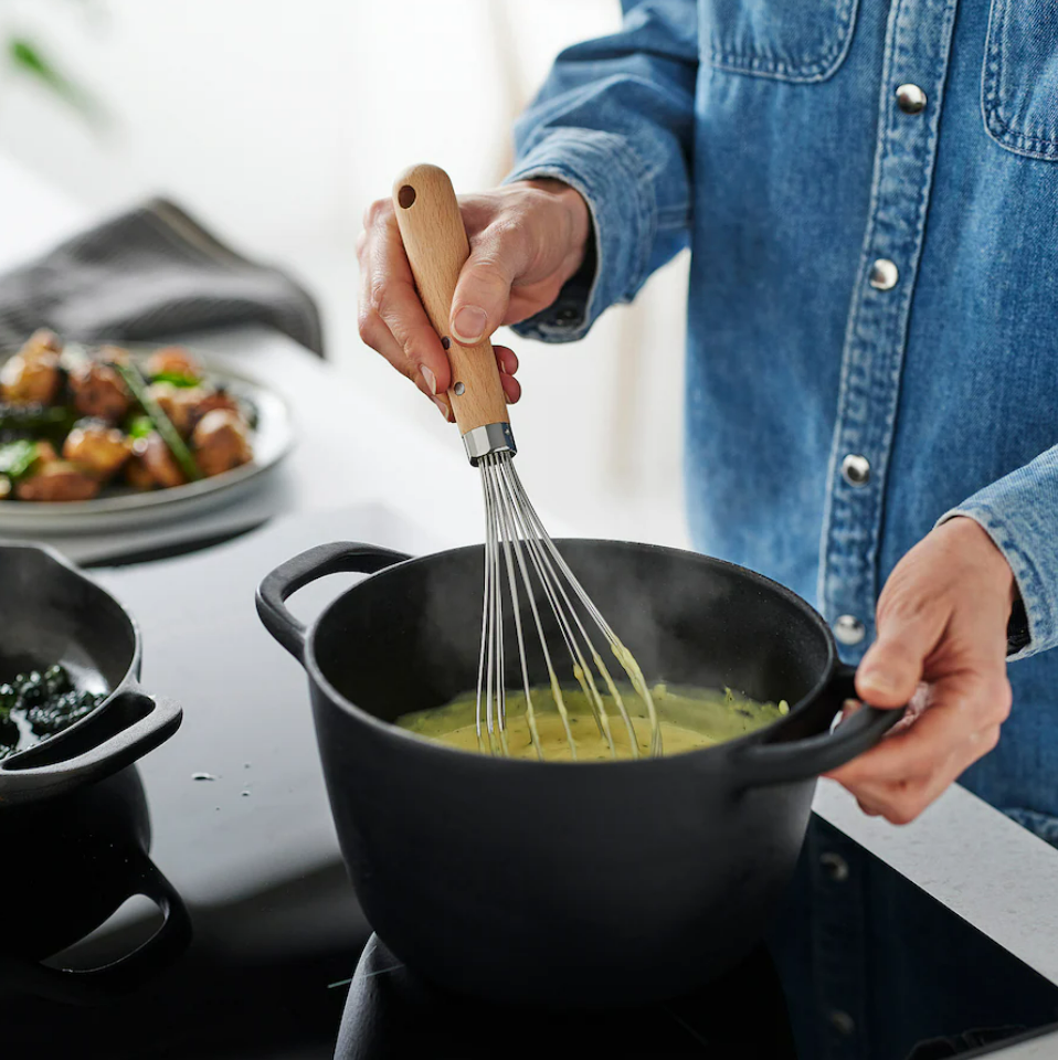 IKEA Balloon whisk - Stainless Steel/beech