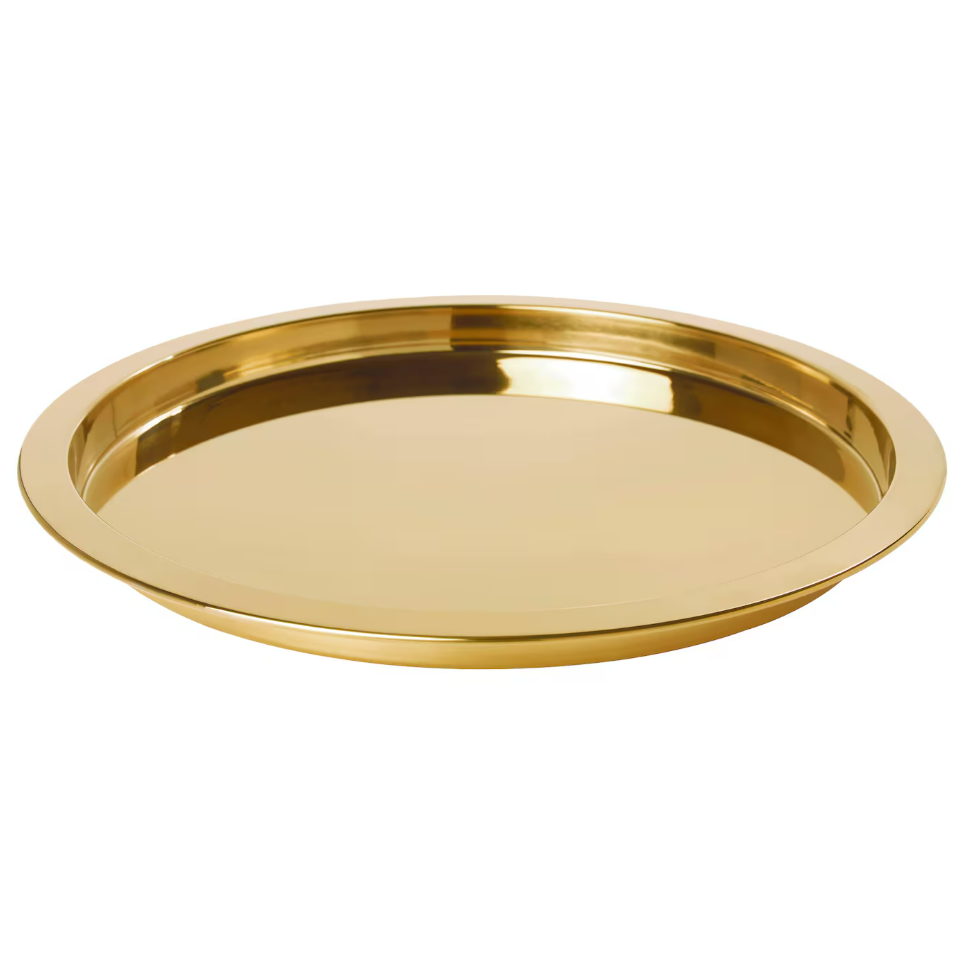 IKEA Tray - Brass-Colour