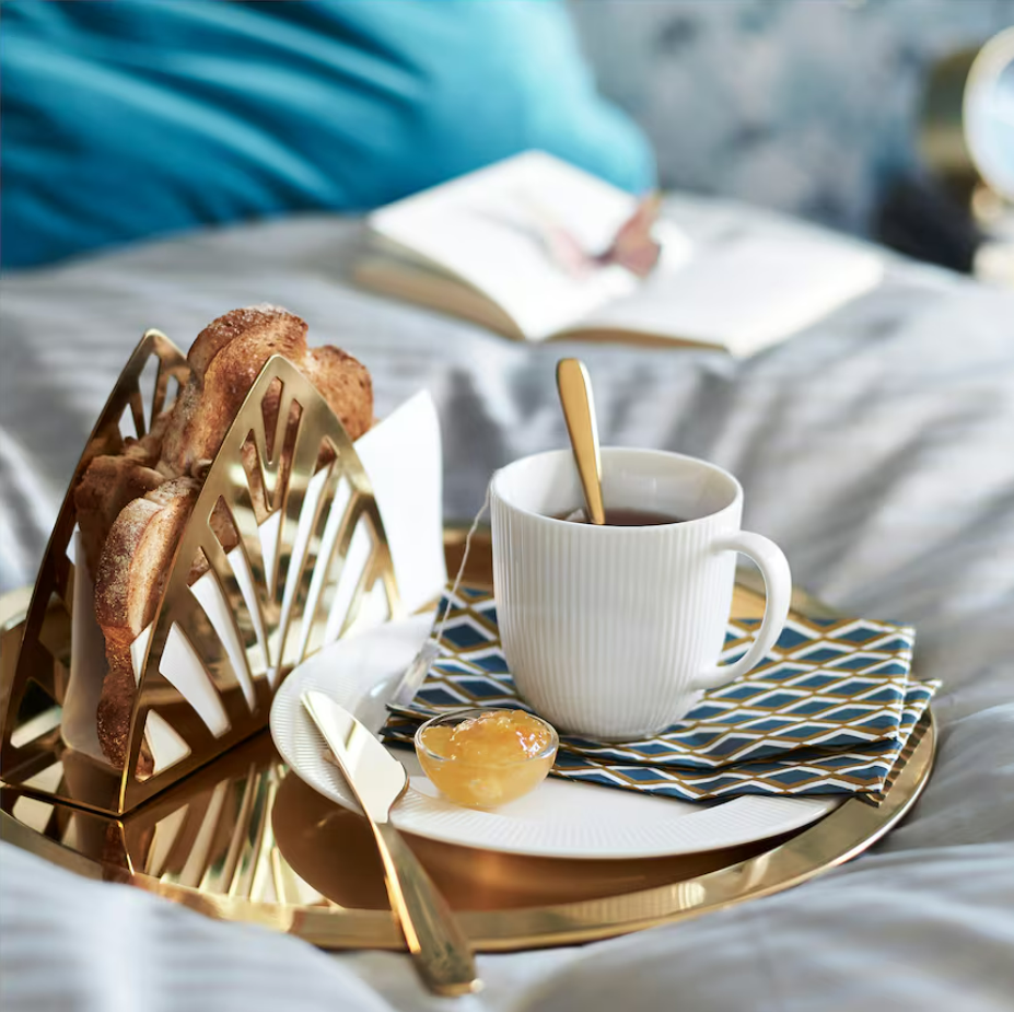 IKEA Tray - Brass-Colour