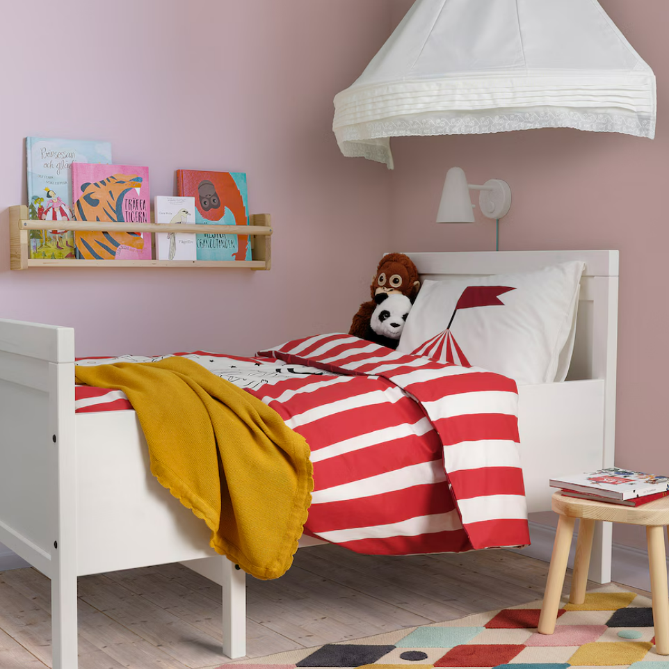IKEA Duvet Cover & Pillowcase - Circus Pattern