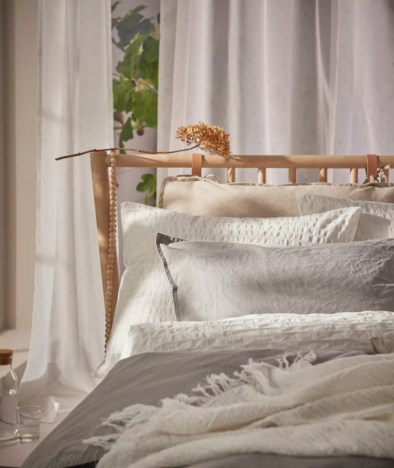 IKEA Duvet Cover & Pillowcase - White