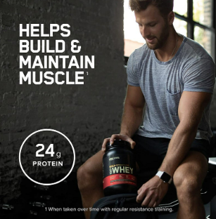Optimum Nutrition - Gold Standard Whey Protein - Double Rich Chocolate - 10 LB