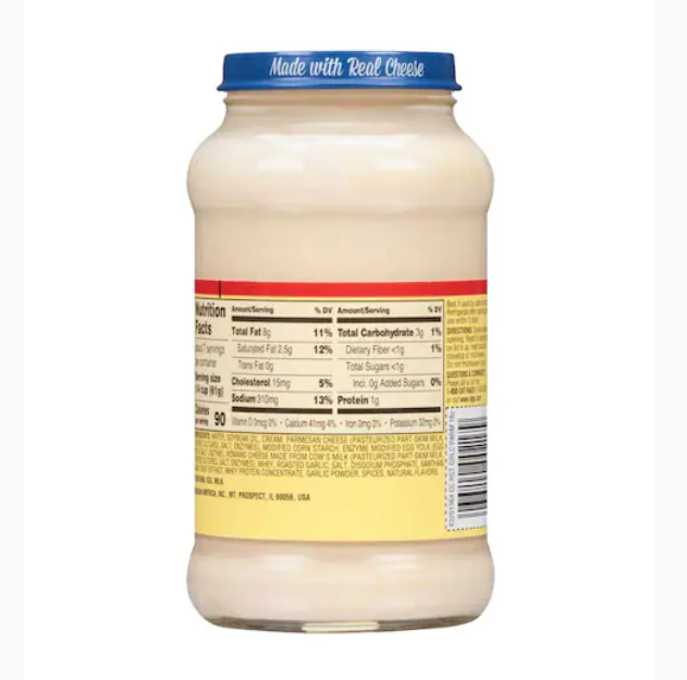 Ragu Roasted Garlic Parmesan Sauce 453g