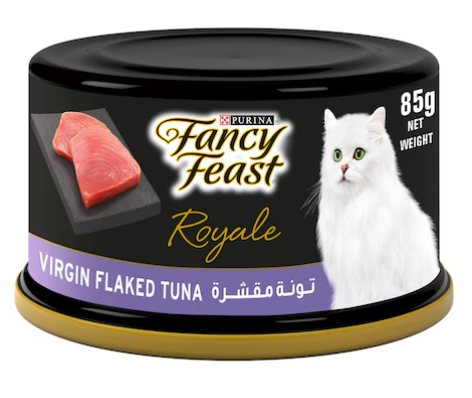 Purina Fancy Feast Royale Virgin Flaked Tuna 85g