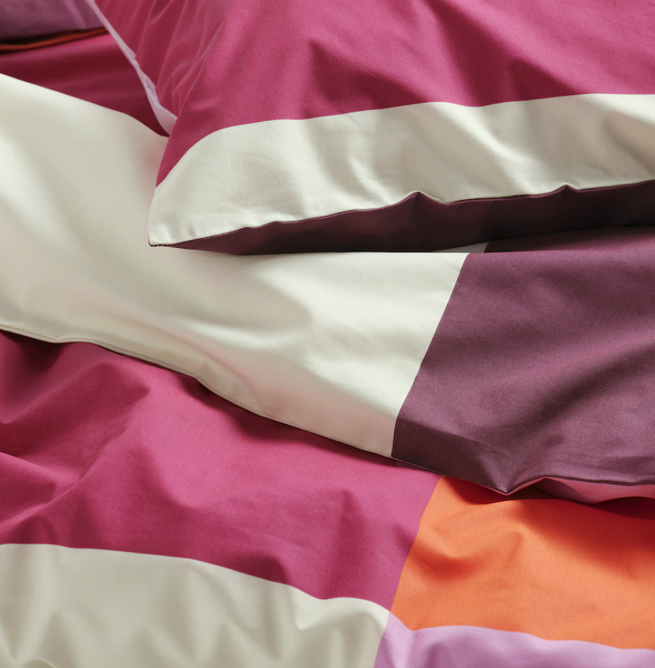 IKEA Duvet Cover & Pillowcase - Pink