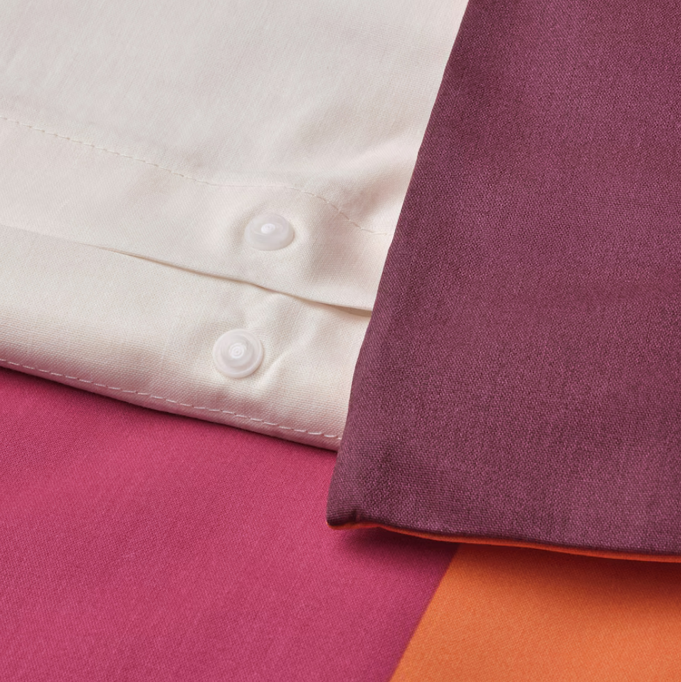 IKEA Duvet Cover & Pillowcase - Pink