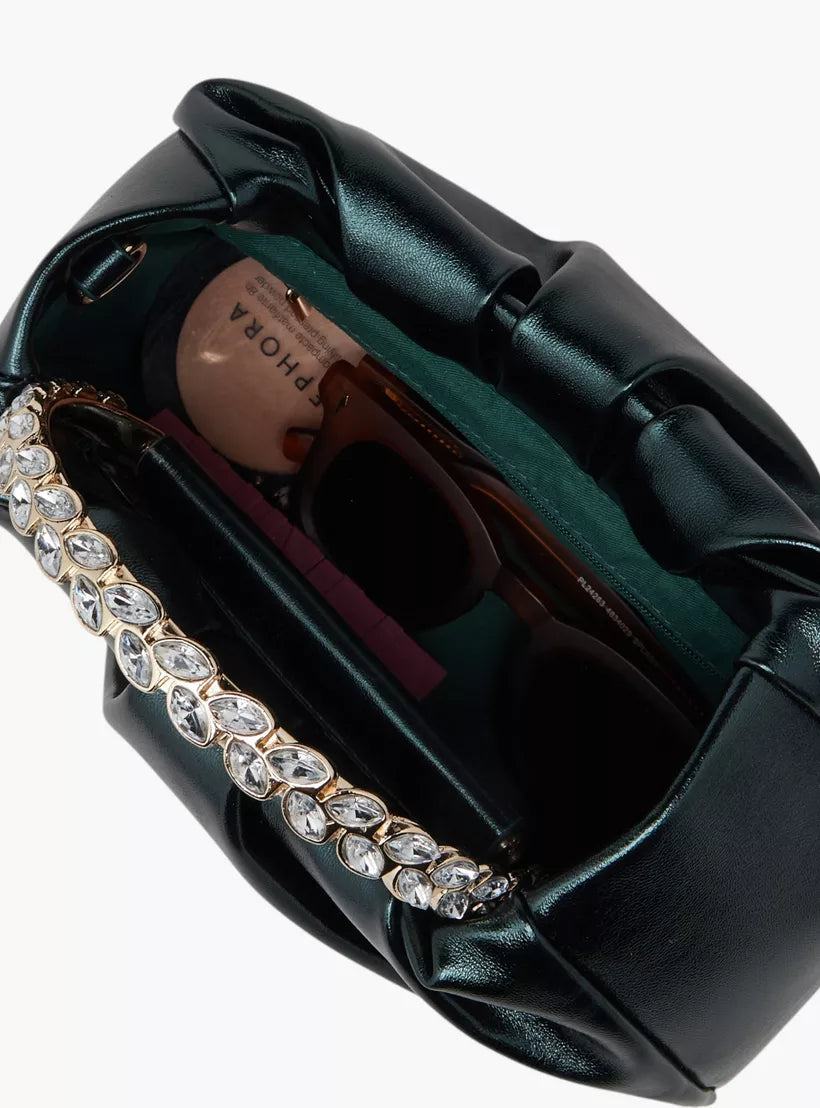 Flora Bella Embellished Crossbody Bag with Detachable Strap
