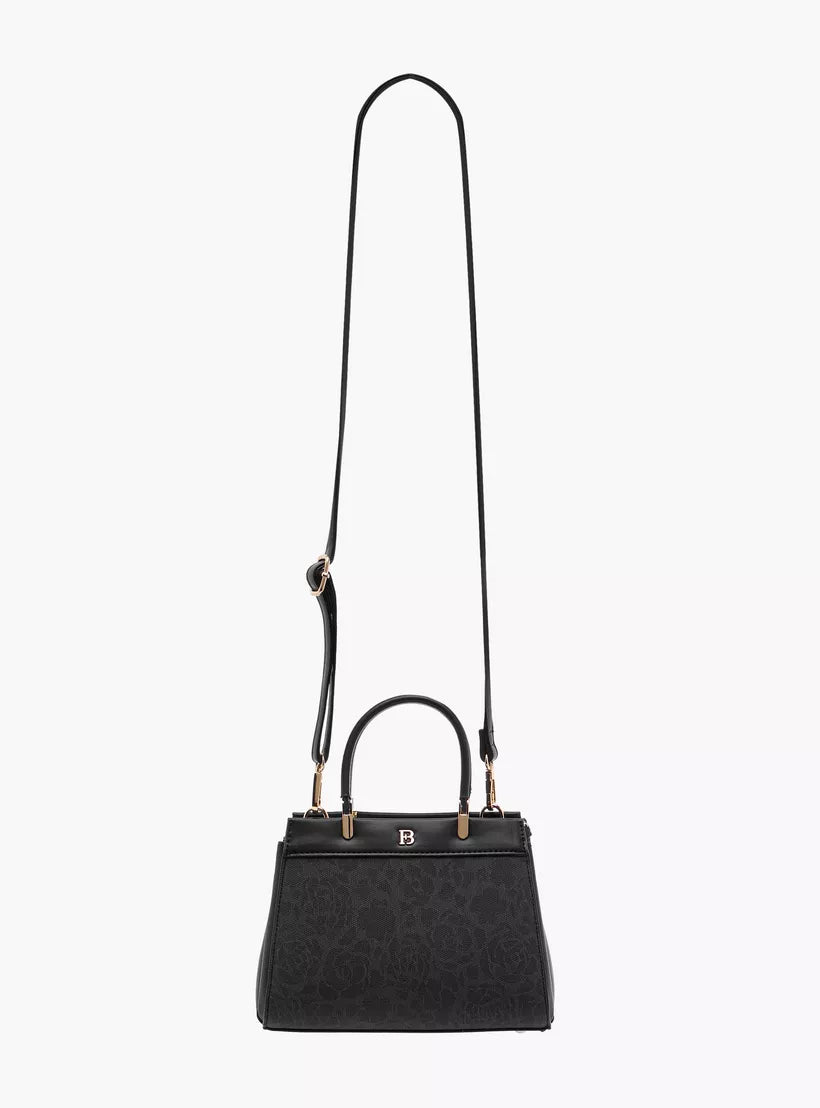 Flora Bella Textured Tote Bag with Detachable Strap