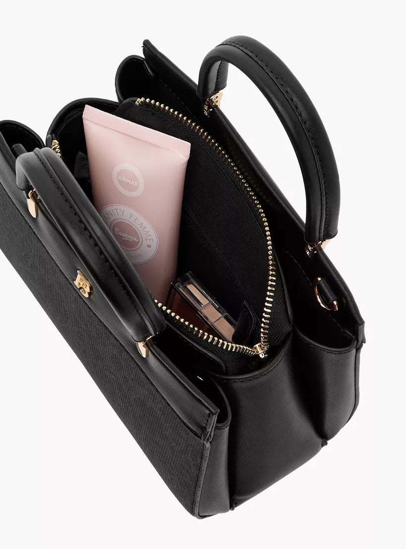 Flora Bella Textured Tote Bag with Detachable Strap