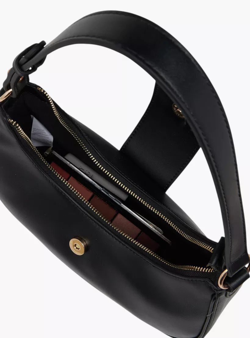 Flora Bella Solid Shoulder Bag with Detachable Strap