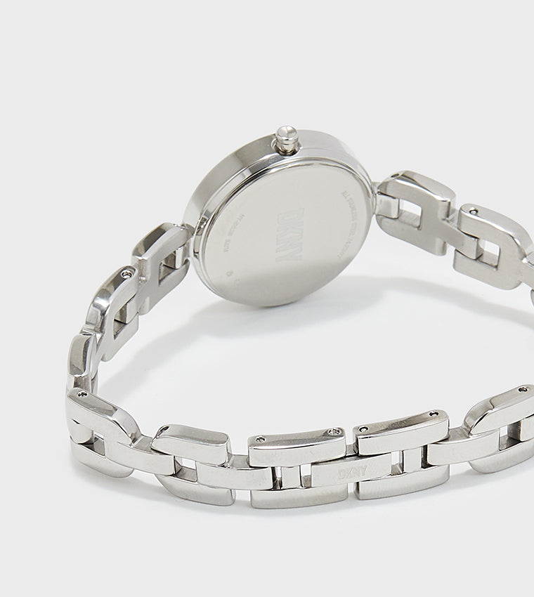 Dkny CITY LINK Silver Dial Analog Watch
