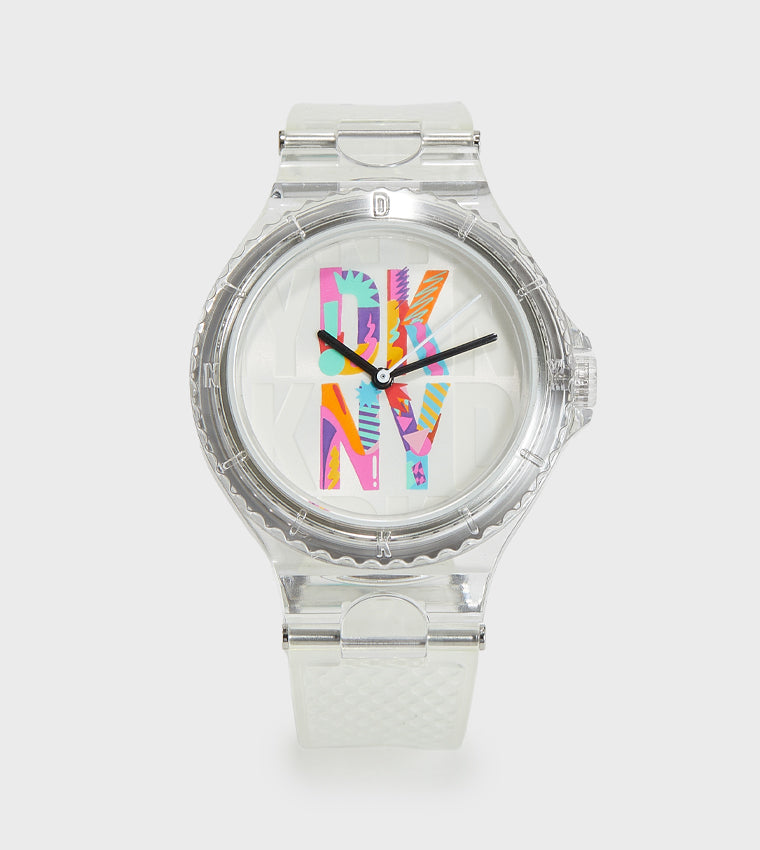 Dkny CHAMBERS White Dial Analog Watch