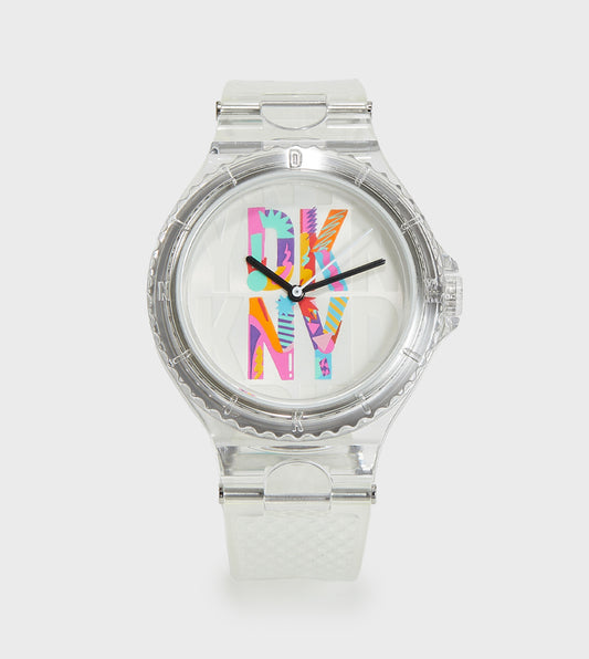 Dkny CHAMBERS White Dial Analog Watch