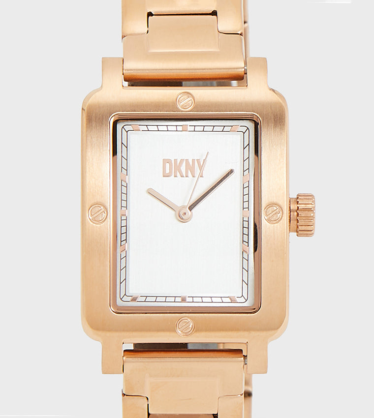 Dkny CITY RIVET White Dial Analog Watch