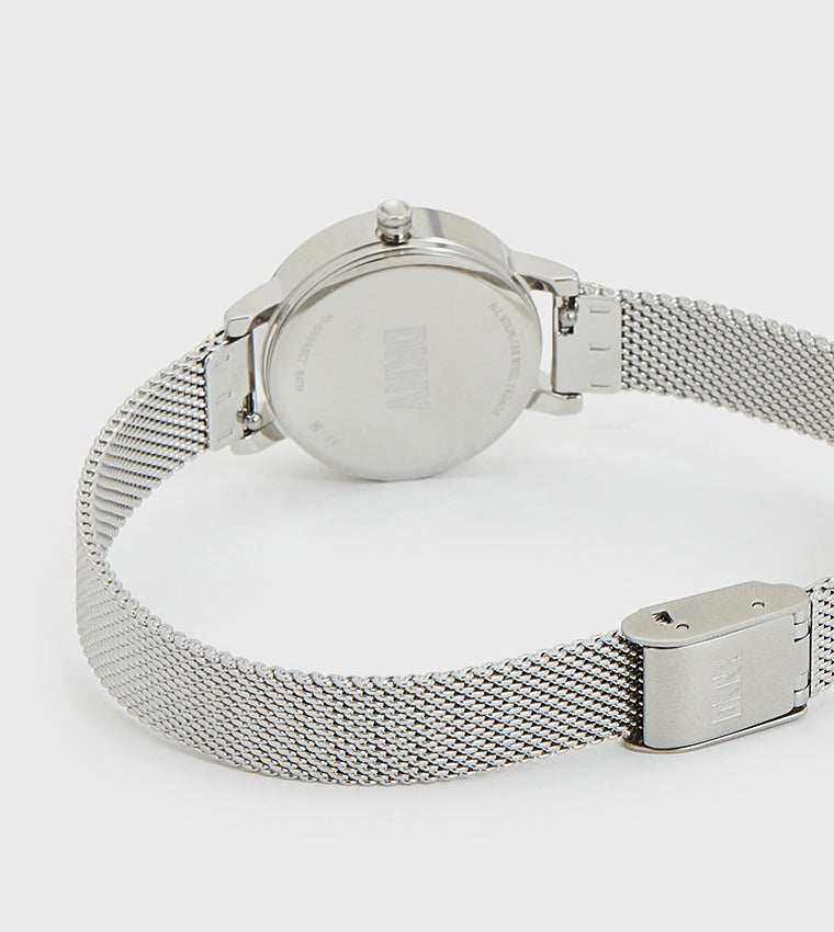 Dkny SOHO Silver Dial Analog Watch