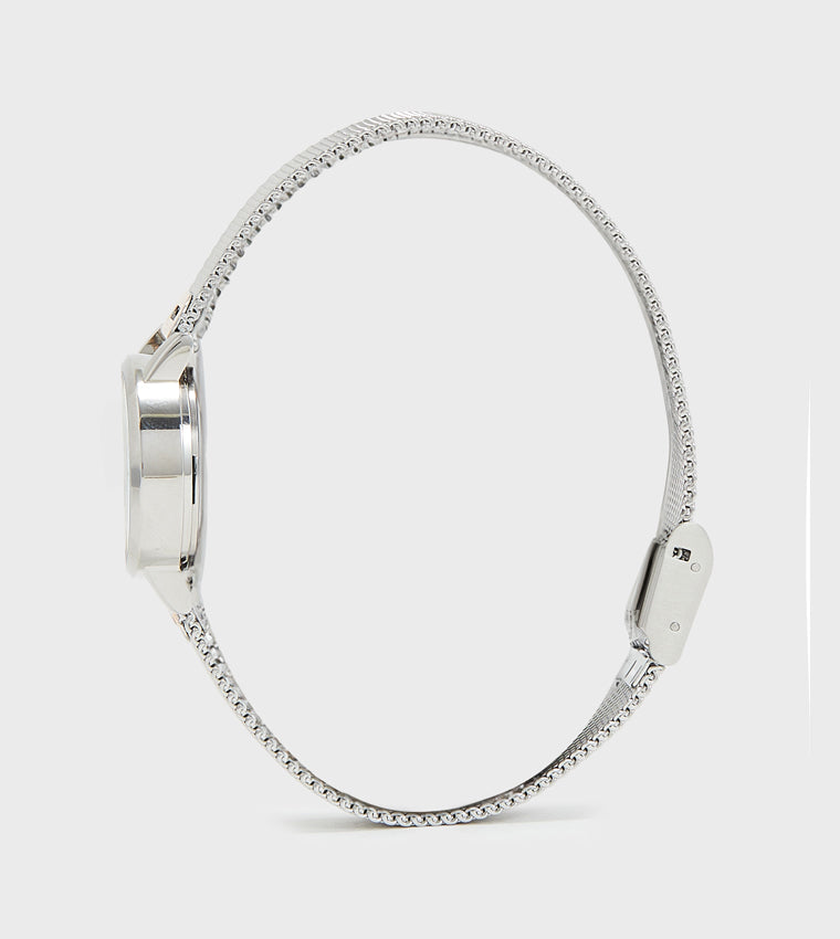 Dkny SOHO Silver Dial Analog Watch