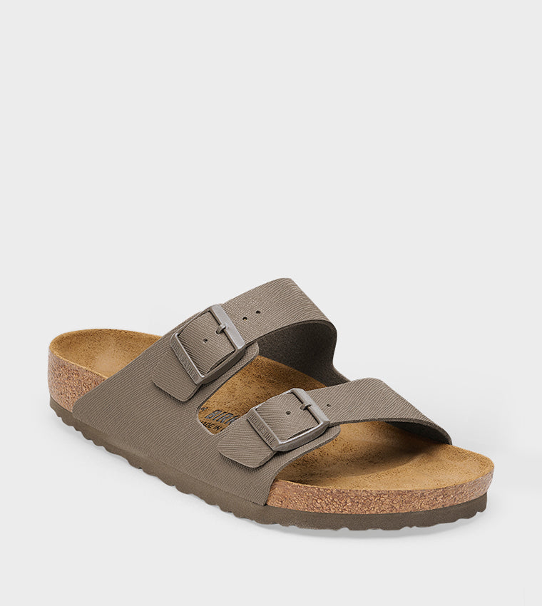 Birkenstock Arizona Birko-Flor Concrete Gray