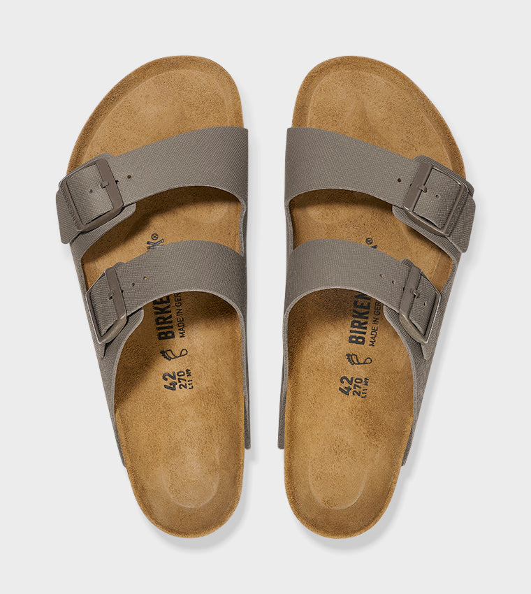Birkenstock Arizona Birko-Flor Concrete Gray