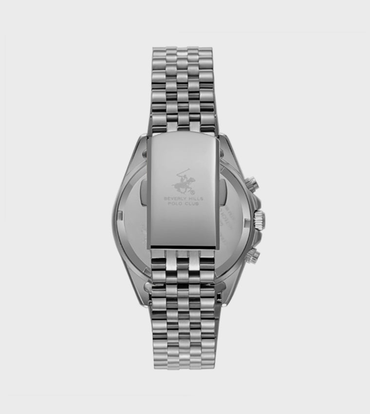 Beverly Hills Polo Club Silver Dial Multifunction Watch