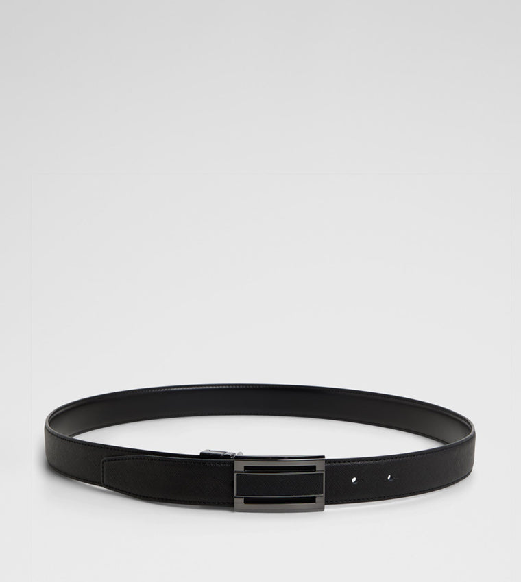 Aldo CHIASCIO Textured Buckle Belt (Men's)