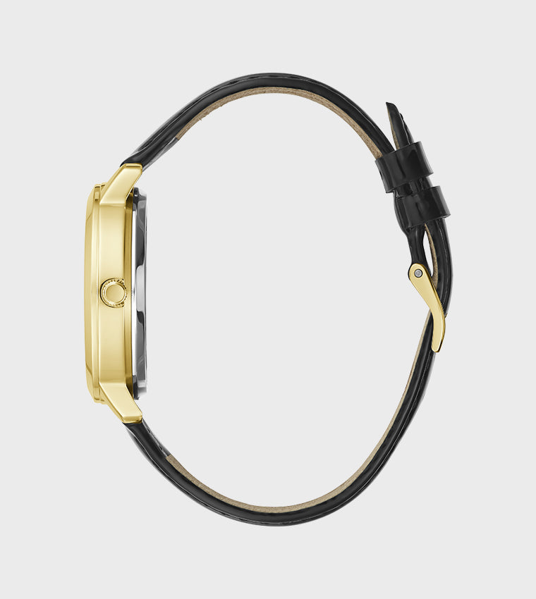 Guess Quattro Clear Quartz Analog Watch 36mm
