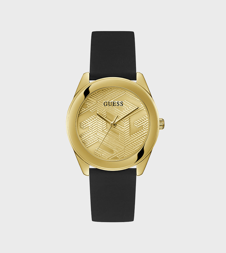 Guess Cubed Quartz Analog Watch 40mm
