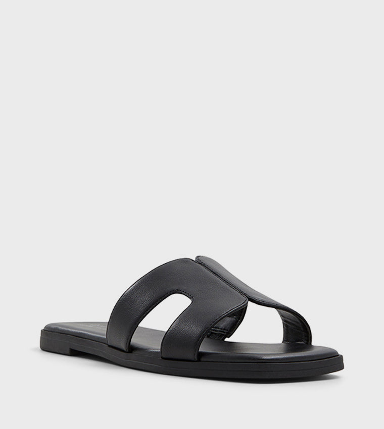 Call it Spring HAYLEE Flat Sandals (Black)