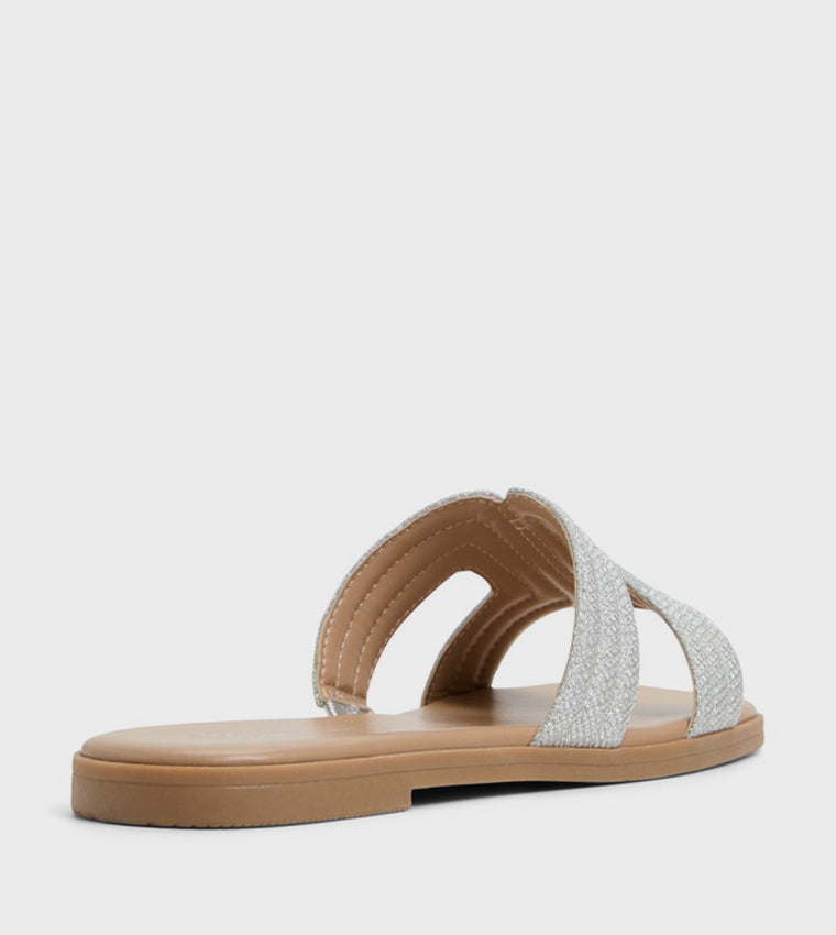 Call it Spring HAYLEE Flat Sandals (Silver)