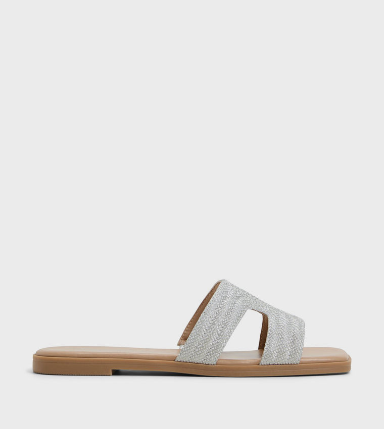 Call it Spring HAYLEE Flat Sandals (Silver)