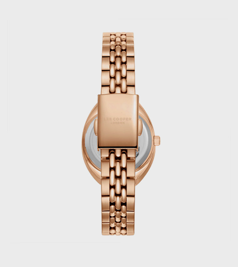 Lee Copper Brown Dial Analog Watch