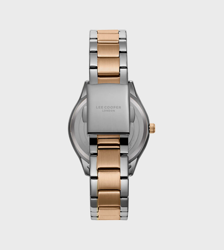 Lee Cooper Silver Dial Analog Watch
