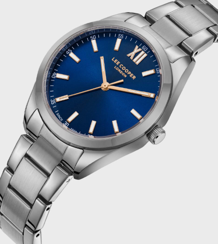 Lee Cooper Blue Dial Analog Watch