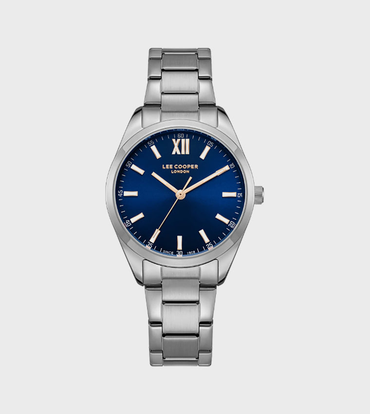 Lee Cooper Blue Dial Analog Watch